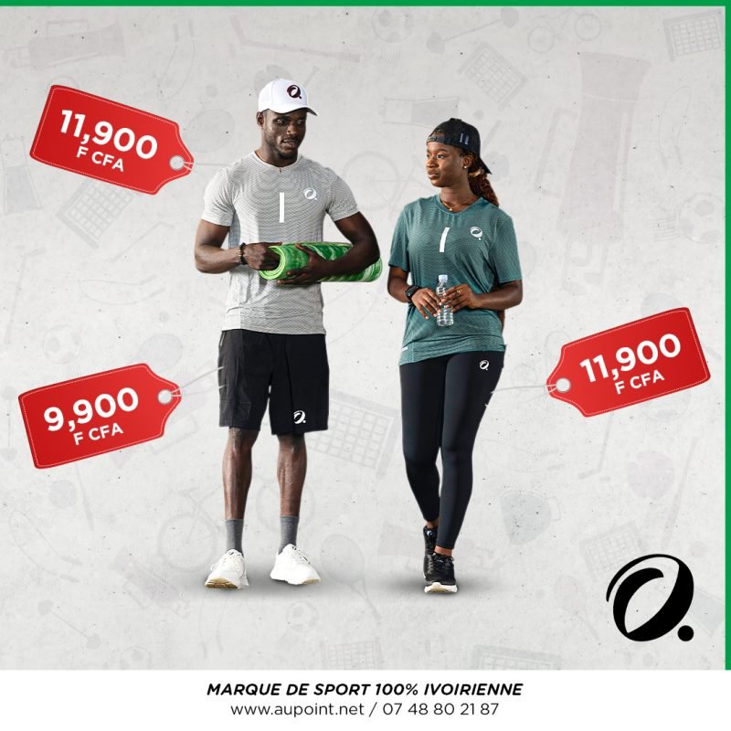 Tenues de sport à partir de 9 900 F