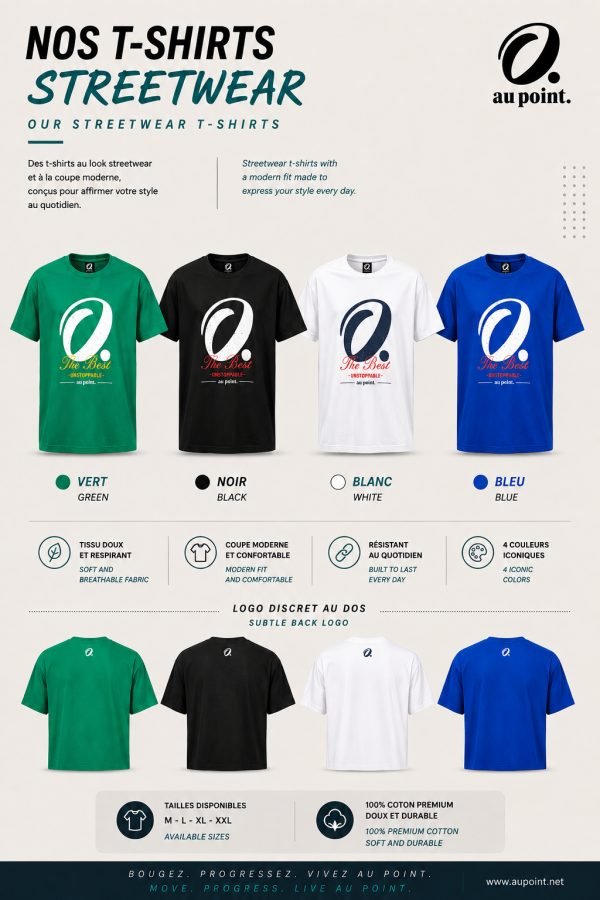 Nos t-shirts streetwear