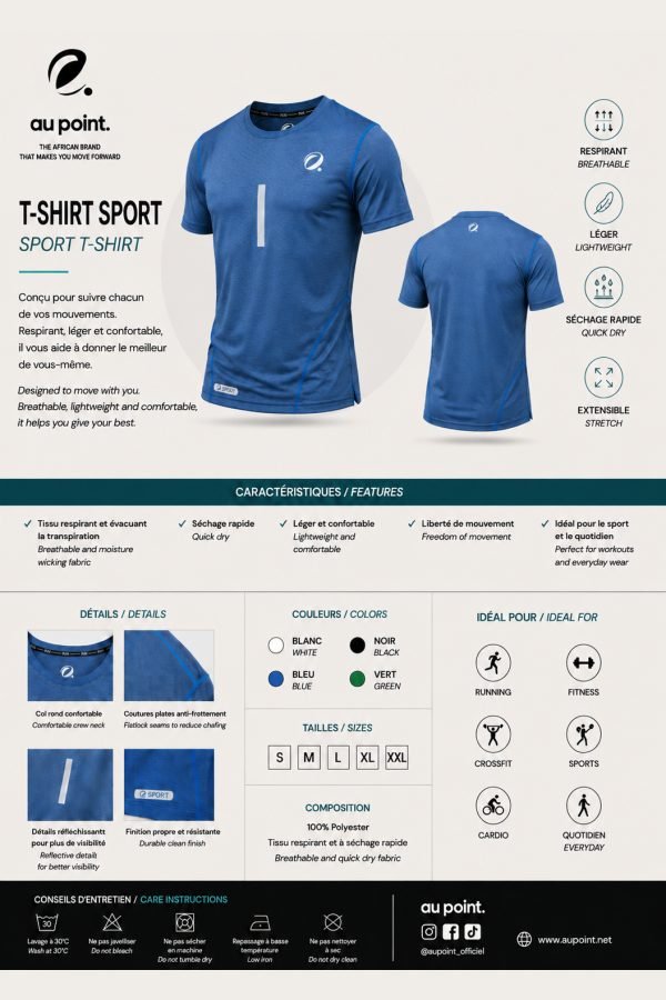 T-shirt sport